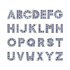 Alloy Rhinestone Slide Charms ALRI-TAC0003-15P-01-1
