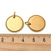 304 Stainless Steel Pendants STAS-L022-183G-3