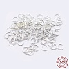 925 Sterling Silver Saw Cut Open Jump Rings STER-F036-02S-0.7x3mm-4