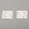 Rectangle Earring Display Cards EDIS-WH0031-16-1