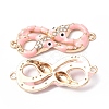 Alloy Enamel Connector Charms ENAM-G214-01G-2
