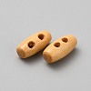 2-Hole Wooden Buttons BUTT-WH0028-90C-2