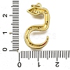 Brass Micro Pave Cubic Zirconia Pendants KK-I724-A05-3