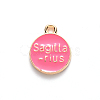 Alloy Enamel Pendants ENAM-S124-01A-03F-3