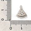 201 Stainless Steel Pendants STAS-R136-01P-08-3