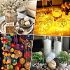 15Pcs 3 Colors Wicker Rattan Balls AJEW-SC0004-25B-7