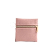 Square PU Leather Jewelry Gift Zipper Bags PW-WGB98FA-06-1