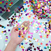 150g PET Plastic Star Confetti DIY-HY0003-66A-3