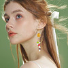 300Pcs 10 Colors Opaque Glass Beads GLAA-GO0001-02-7