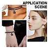 24Pcs 2 Colors Spray Painted Alloy Enamel Pendants FIND-SC0004-89-5