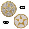 30Pcs Computerized Embroidery Cloth Iron on/Sew on Patches PATC-CY0001-10-6