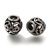 304 Stainless Steel European Beads STAS-D191-05D-AS-1