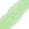 Electroplate Glass Beads Strands EGLA-A034-J2mm-L04-1
