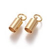 201 Stainless Steel Cord Ends STAS-L226-016C-G-1