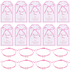 Alloy Enamel Bowknot Link Bracelets BJEW-BM0001-02-7