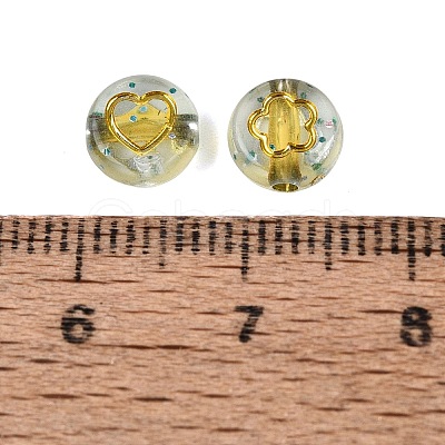 Transparent Acrylic Beads AC-N167-08A-1