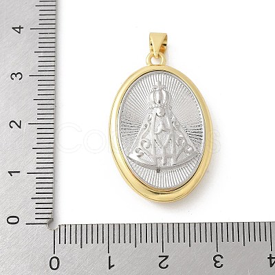Brass Pendants KK-P294-10G-F-1