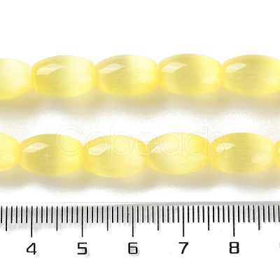 Macaron Color Natural Selenite Beads Strands X1-G-B102-A01-03-1