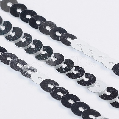 Plastic Paillette/Sequins Chain Rolls BS02Y-1