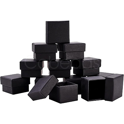 Kraft Paper Cardboard Jewelry Boxes CBOX-BC0001-13A-1
