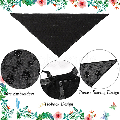 1Pc Polyester Headbands OHAR-CN0001-03B-1