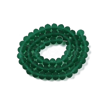 Transparent Glass Beads Strands LS-EGLA-A044-T8mm-MD18-1