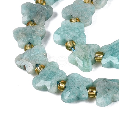 Natural Amazonite Beads Strands G-N371-10A-06-1
