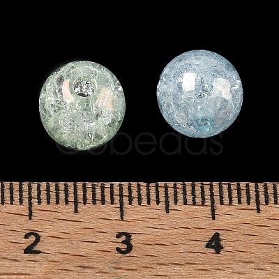 Transparent Crackle Acrylic Beads AC-CBA4496-05B-1