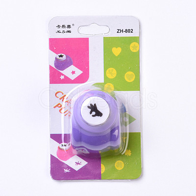 Plastic Craft Punch Sets for Scrapbooking & Paper Crafts AJEW-G021-11-1