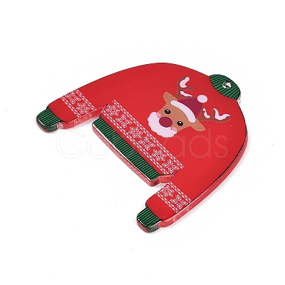 Christmas Theme Acrylic Pendants OACR-Q101-01B-1