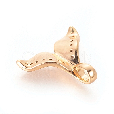 Brass Micro Pave Cubic Zirconia Charms X-KK-P157-16G-NF-1