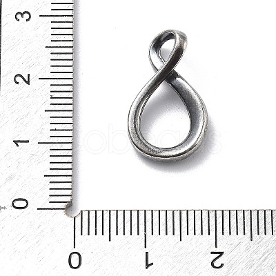 925 Sterling Silver Infinity Linking Rings STER-R001-05S-1