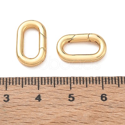 SHEGRACE Brass Spring Gate Rings XGRQ7M243-982G-1
