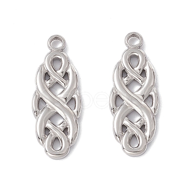 Non-Tarnish 201 Stainless Steel Pendants STAS-K242-11P-1