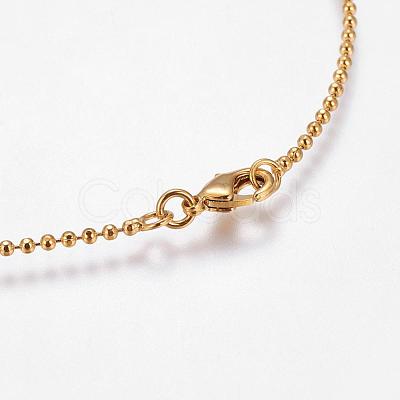 Eco-Friendly Rack Plating Brass Chain Necklaces MAK-G002-06G-B-FF-1