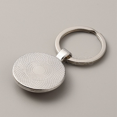 Teacher's Day Time Gem Keychain KEYC-WH0029-51C-P-1