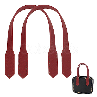 PU Imitation Leather Sew on Bag Straps FIND-WH0110-495B-1