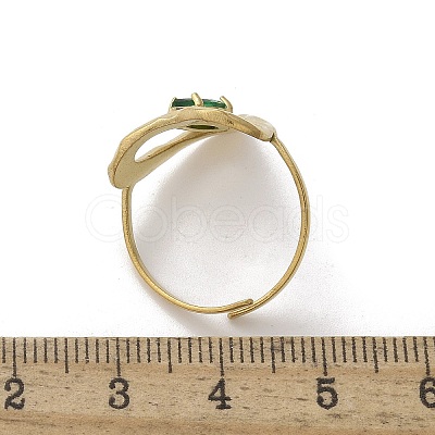 304 Stainless Steel Cuff Rings for Women RJEW-D302-03G-02-1