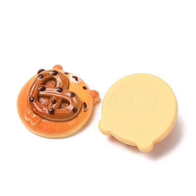 Opaque Resin & Enamel Cabochons RE-B003-02-1