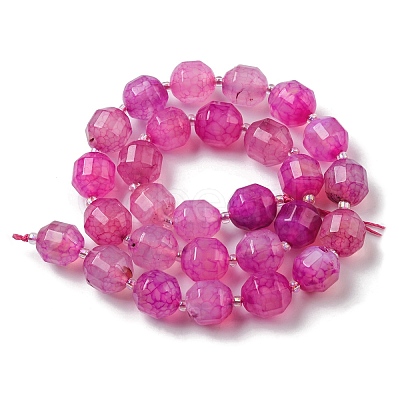 Natural Agate Beads Strands G-C039-D03-1