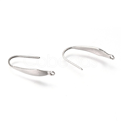 Tarnish Resistant 316 Surgical Stainless Steel Earring Hooks STAS-Z034-10P-1