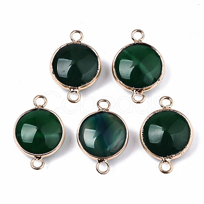 Natural Agate Links Connectors G-N326-85C-1
