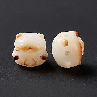 Carved Natural Bodhi Root Beads FIND-C012-02A-1