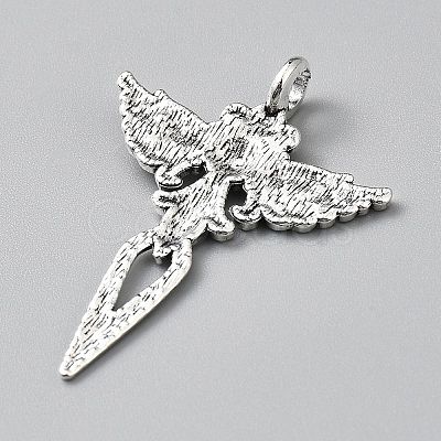Tibetan Style Alloy Pendnats FIND-WH0110-759-1