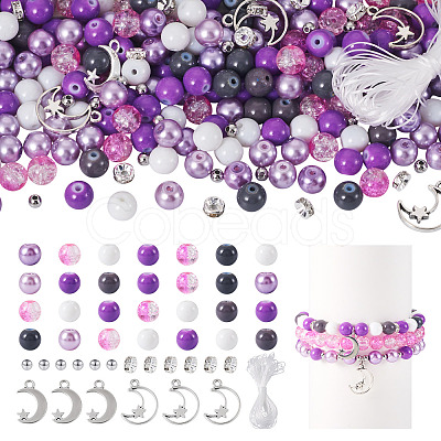 DIY Bracelet Making Kits DIY-TA0014-17D-1