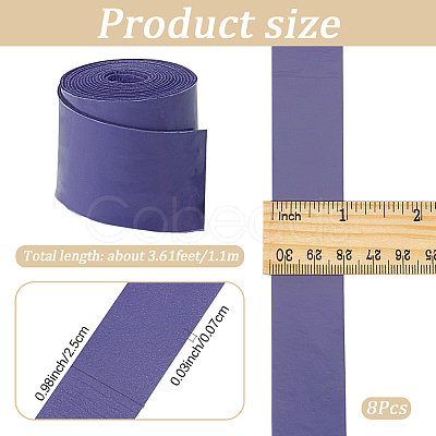 PU Leather Anti-slip Badminton Tennis Racket Grip Tape DIY-SP0005-45G-1