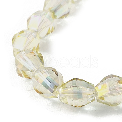 Electroplate Glass Beads Strands EGLA-L045-H-HR01-1