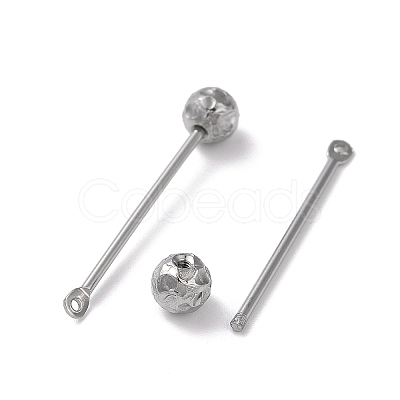 Tarnish Resistant 304 Stainless Steel Threaded Ball Eyepin STAS-M330-01A-P-1