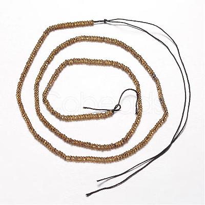 Non-Magnetic Hematite Beads Strands G-D822-03-1
