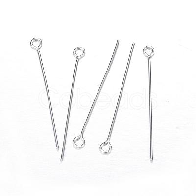 Tarnish Resistant 201 Stainless Steel Eye Pin STAS-D447-02-1